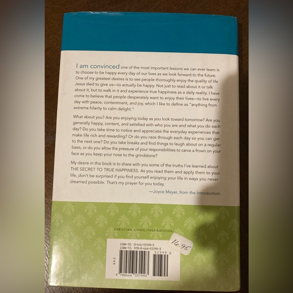 Hardback Book The Secret To True Happiness by Joyce Meyer - Picture 3 of 12